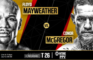 Floyd Mayweather vs. Conor McGregor press conference live stream details for Australia
