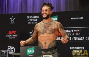 Tyson Pedro vs. Vinicius Moreira added to UFC Auckland