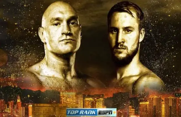 Tyson Fury vs Wallin Start & Broadcast Details | Fight News Australia