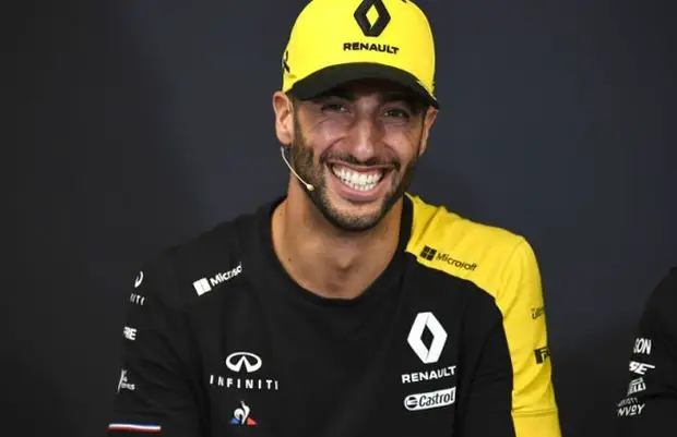 F1 driver Daniel Ricciardo on MMA 