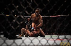 Jalin Turner stops Joshua Culibao at UFC Auckland (Image: Chad Wood)