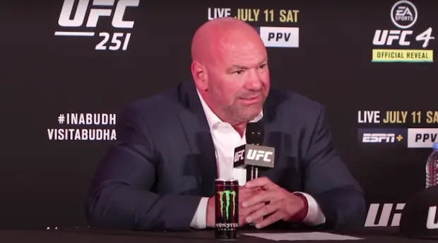 Dana White (Source: Screen Grab)