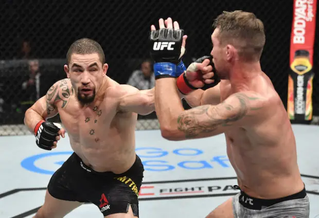 Rob Whittaker vs. Darren Till (Source: Getty)