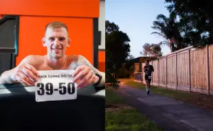 Jack Lyons running