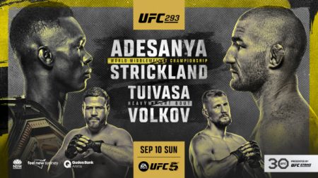 UFC 293: Israel Adesanya v Sean Strickland
