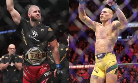 Jiri Prochazka vs. Alex Pereira – vacant UFC light heavyweight title Sergei Pavlovich vs. Tom Aspinall – interim UFC heavyweight title Jessica Andrade vs. Mackenzie Dern Matt Frevola vs. Benoit Saint-Denis Diego Lopes vs. Pat Sabatini