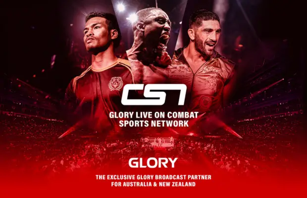GLORY Kickboxing partners with Combat Sports Network to broadcast events across Australia, New Zealand