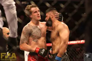 Jacob Malkoun vs Brendan Allen (Jasmin Frank for Fight News Australia)