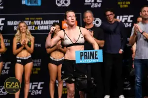 UFC 284 Ceremonial Weigh-Ins - Elise Reed (Photo: Callum Cooper for Fight News Australia)