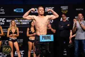 UFC 284 Ceremonial Weigh-Ins - Jack Della Maddalena (Photo: Callum Cooper for Fight News Australia)