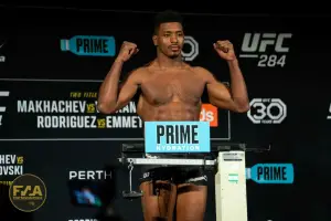 UFC 284 Official Weigh In - Alonzo Menifield (Photo: Callum Cooper / Fight News Australia)