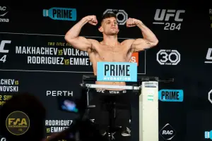 UFC 284 Official Weigh In - Don Shainis (Photo: Callum Cooper / Fight News Australia)