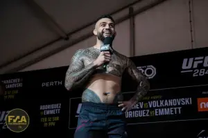 UFC 284 Open Workouts - Tyson Pedro (Callum Cooper/Fight News Australia)