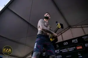 UFC 284 Open Workouts - Tyson Pedro (Callum Cooper/Fight News Australia)