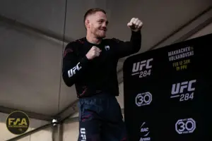 UFC 284 Open Workouts - Jack Della Maddalena (Callum Cooper/Fight News Australia)