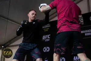 UFC 284 Open Workouts - Jack Della Maddalena (Callum Cooper/Fight News Australia)