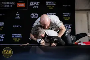 UFC 284 Open Workouts - Josh Emmett (Callum Cooper/Fight News Australia)