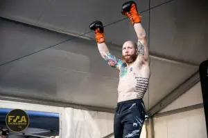 UFC 284 Open Workouts - Josh Emmett (Callum Cooper/Fight News Australia)