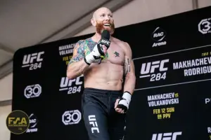 UFC 284 Open Workouts - Josh Emmett (Callum Cooper/Fight News Australia)