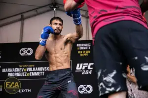 UFC 284 Open Workouts - Yair Rodriguez (Callum Cooper/Fight News Australia)