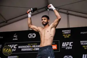 UFC 284 Open Workouts - Yair Rodriguez (Callum Cooper/Fight News Australia)