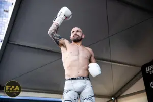 UFC 284 Open Workouts - Alexander Volkanovski (Callum Cooper/Fight News Australia)