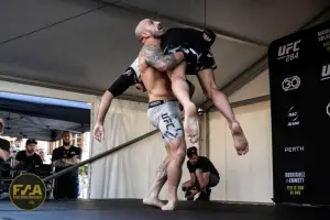 UFC 284 Open Workouts - Alexander Volkanovski (Callum Cooper/Fight News Australia)