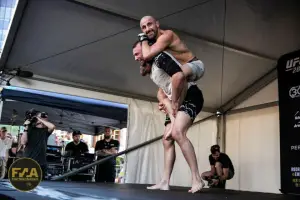 UFC 284 Open Workouts - Alexander Volkanovski (Callum Cooper/Fight News Australia)