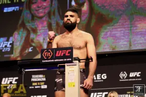 Jacob Malkoun weighs in for UFC 275