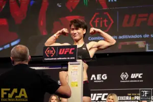 Zhang Weili at UFC 275 Weigh-In